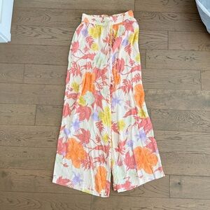 EPHEMERA Floral Wide-Leg Pants